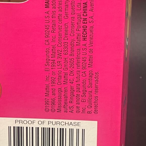 Vintage Mattel 1997 Special Edition Holiday Treats Barbie #17236 - Picture 11 of 11